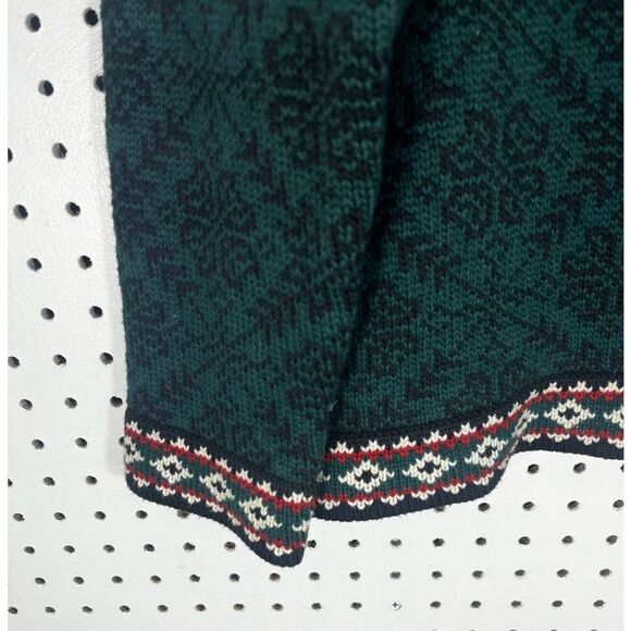 L.L Bean Fair Isle cardigan sweater - Picture 5 of 7